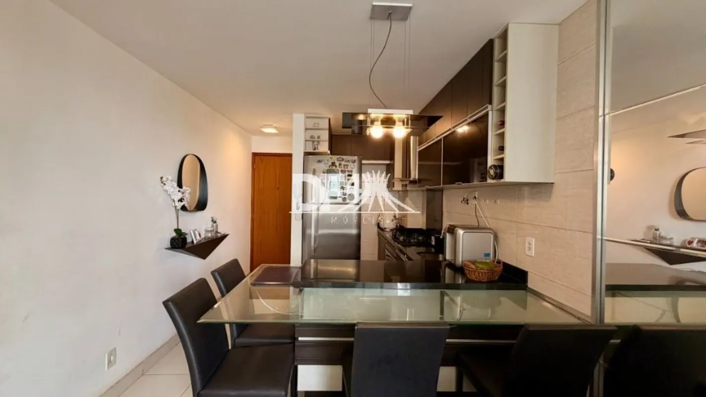 Residencial CittàApartamento 2 quartos com suíte | Andar alto | Vista livre | 48...