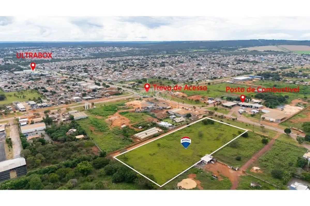 Terreno 20000m2 na Beira da DF 130Oportunidade para investidores que buscam ante...