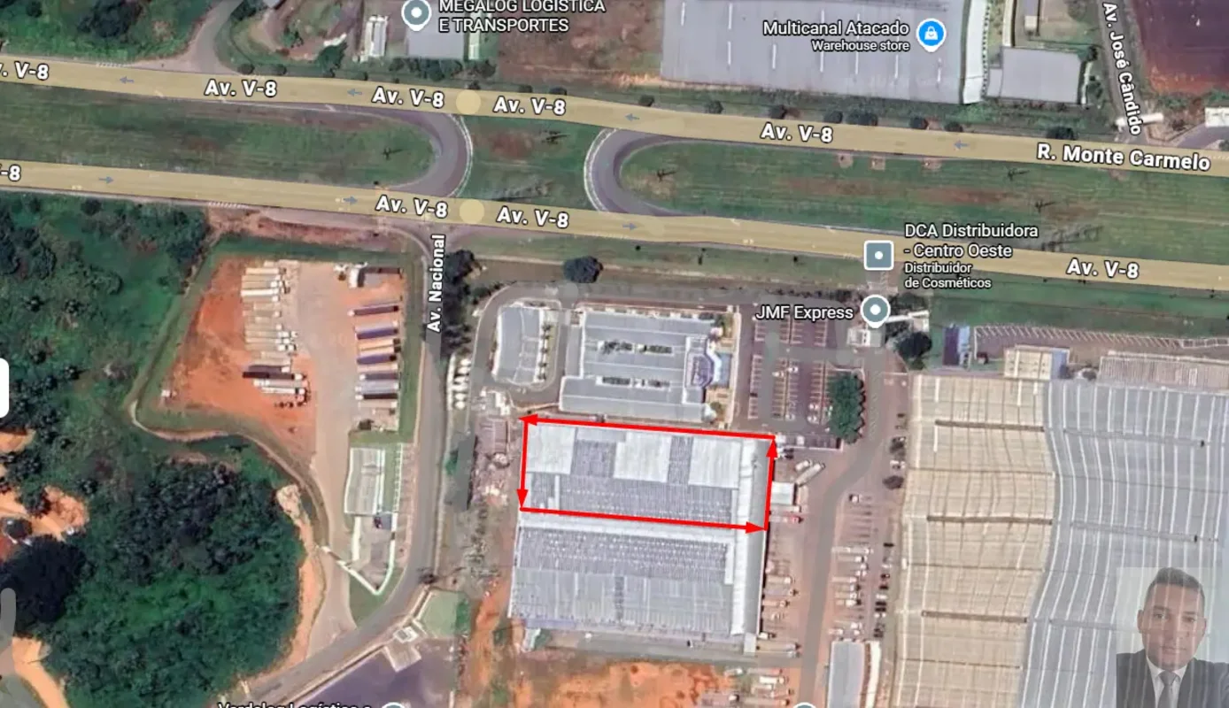 galpão para aluguel no polo empresarial goiás, saídas rápido para Br- 153, anel ...