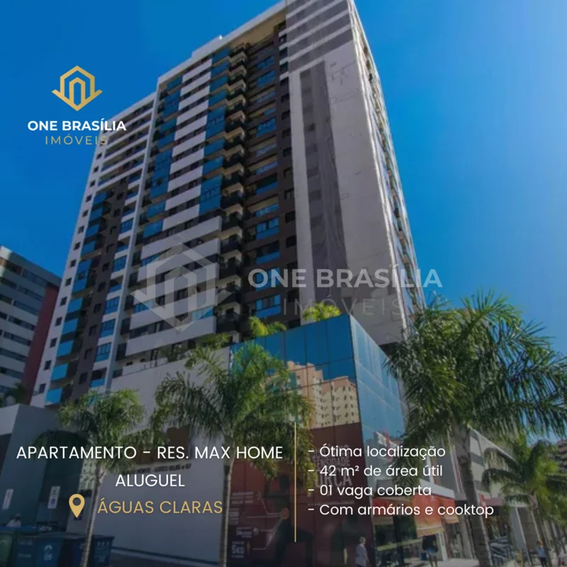 Rua 07 Max Home e Mall, Apartamento com 01 quartos, 42m². Agende a sua visita! I...