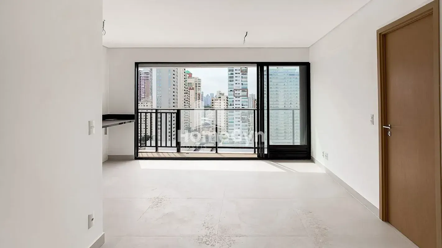  Apartamento no Opus Gyro Vaca Brava Design com 49,15m², Setor Bueno, Goiânia Go...