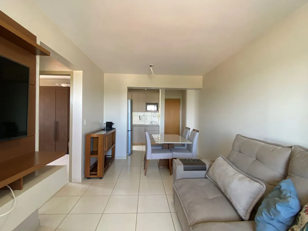 Apartamento aconchegante com 2 quartos mobiliados, banheiro social, sala ampla p...