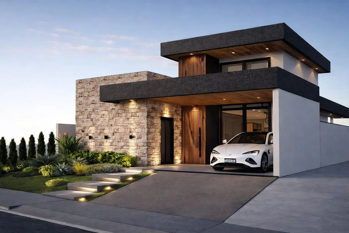 CASA JARDINS NÁPOLES Área Terreno: 360,46m2Área Construída: 185,00m2São 3 Suítes...