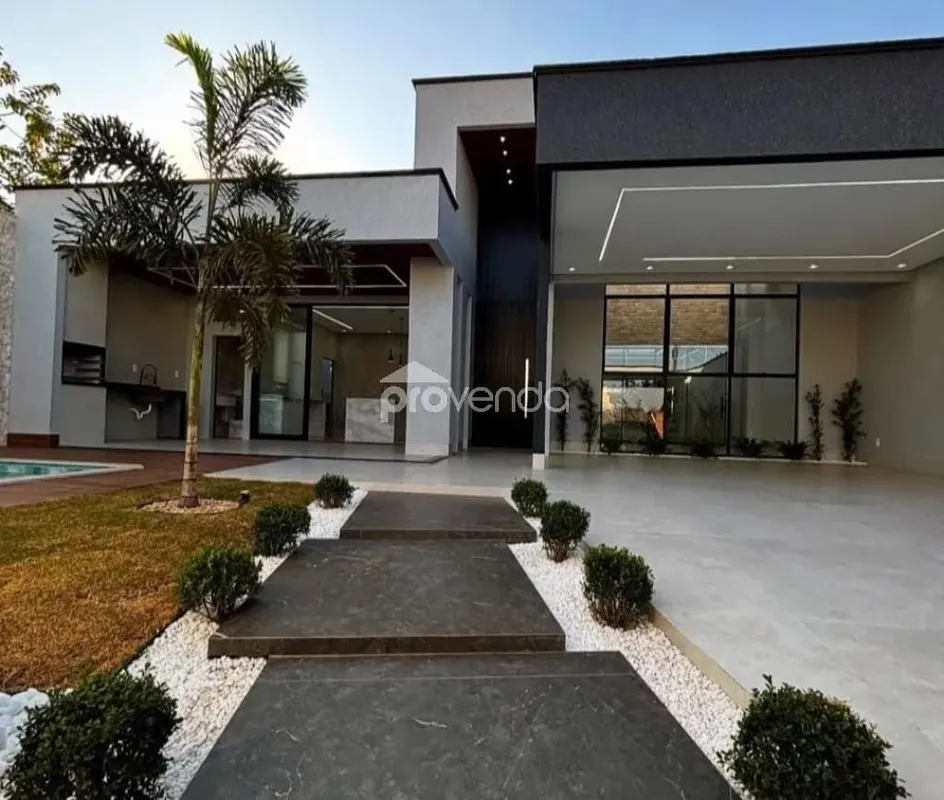 Casa Alto Padrão 3 Quartos com Suíte Master e Piscina Aquecida - Residencial das...