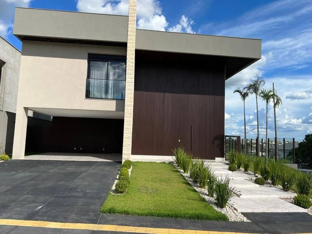 Alphaville AraguaiaSobrado de esquina com vista definitiva para os lagos.Lote 58...