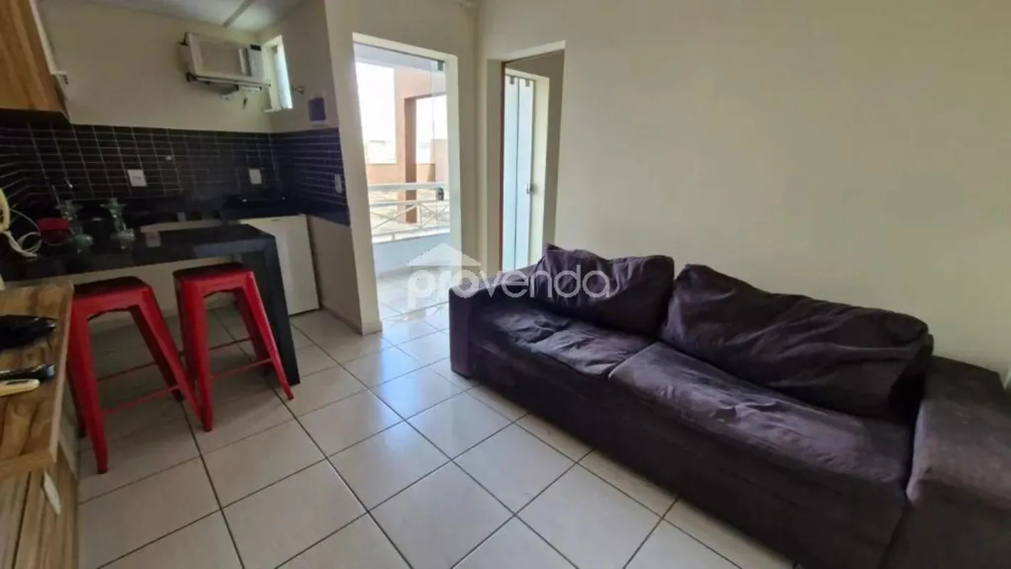 O apartamento dispõe de varanda, área de estar, TV de tela plana, cozinha totalm...