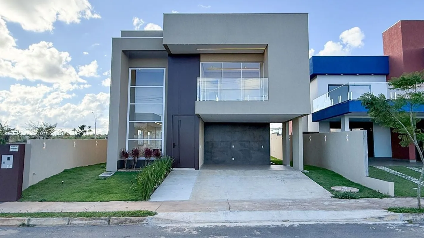 CASA 3 QUARTOS AC FINANCIAMENTO CONDOMÍNIO LE PREMIER JARDIM BOTÂNICO/DFCasa mod...