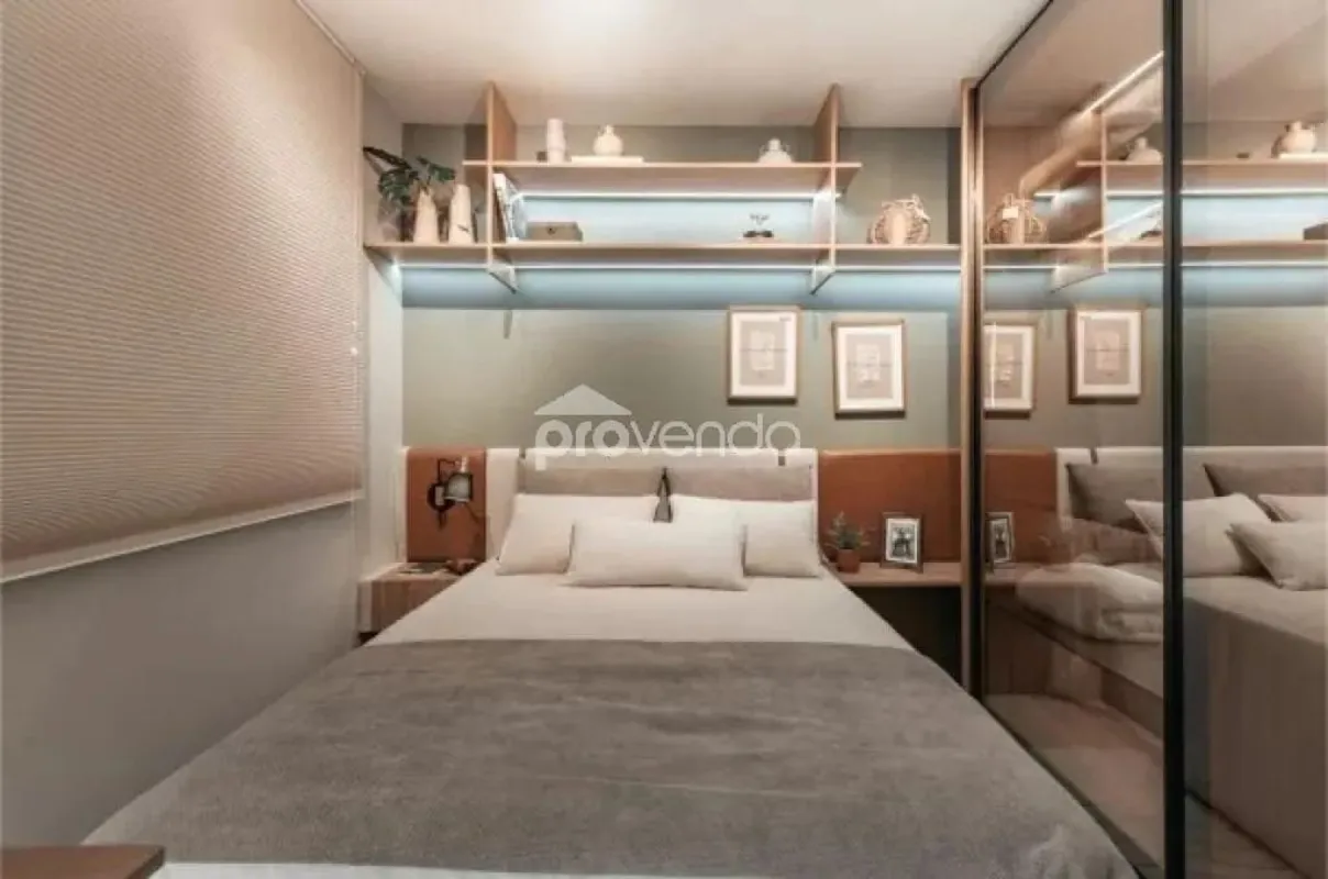 Apartamentos de 2 Quartos com 43m² no Residencial Eldorado, GoiâniaIdeal para qu...