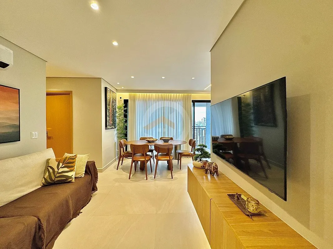 Apartamento mobiliado e decorado, com aproximadamente 72 m², localizado no Opus ...