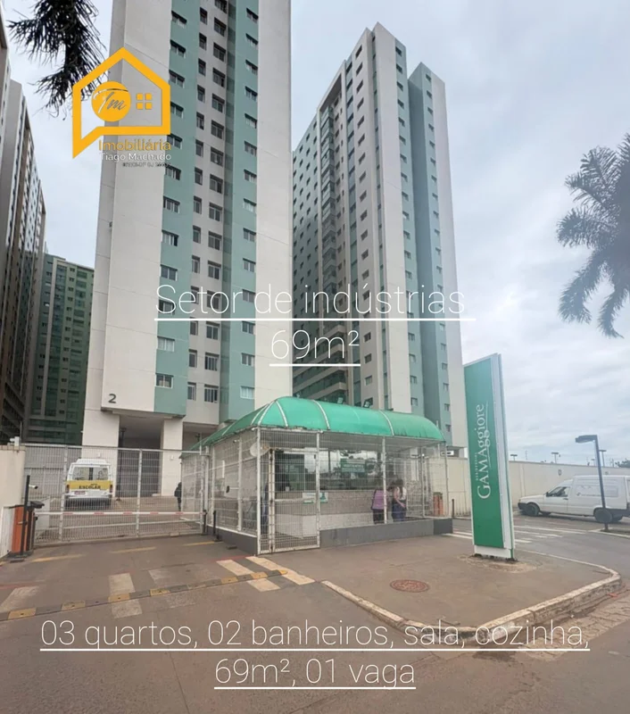 Excelente apartamento no Gamaggiore – Setor de IndústriasTotalmente reformado – ...