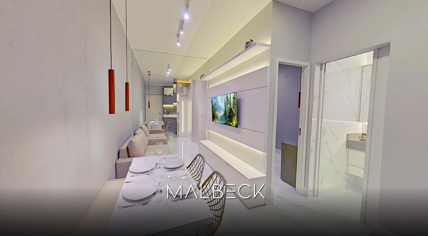 MALBECK IMÓVEIS vendeExcelente apartamento recém reformado com projeto moderno!O...