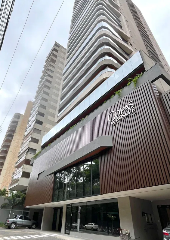 Apartamento no Copas do Bosque, Rua 1, Setor Oeste102m² de área interna;03 Suíte...