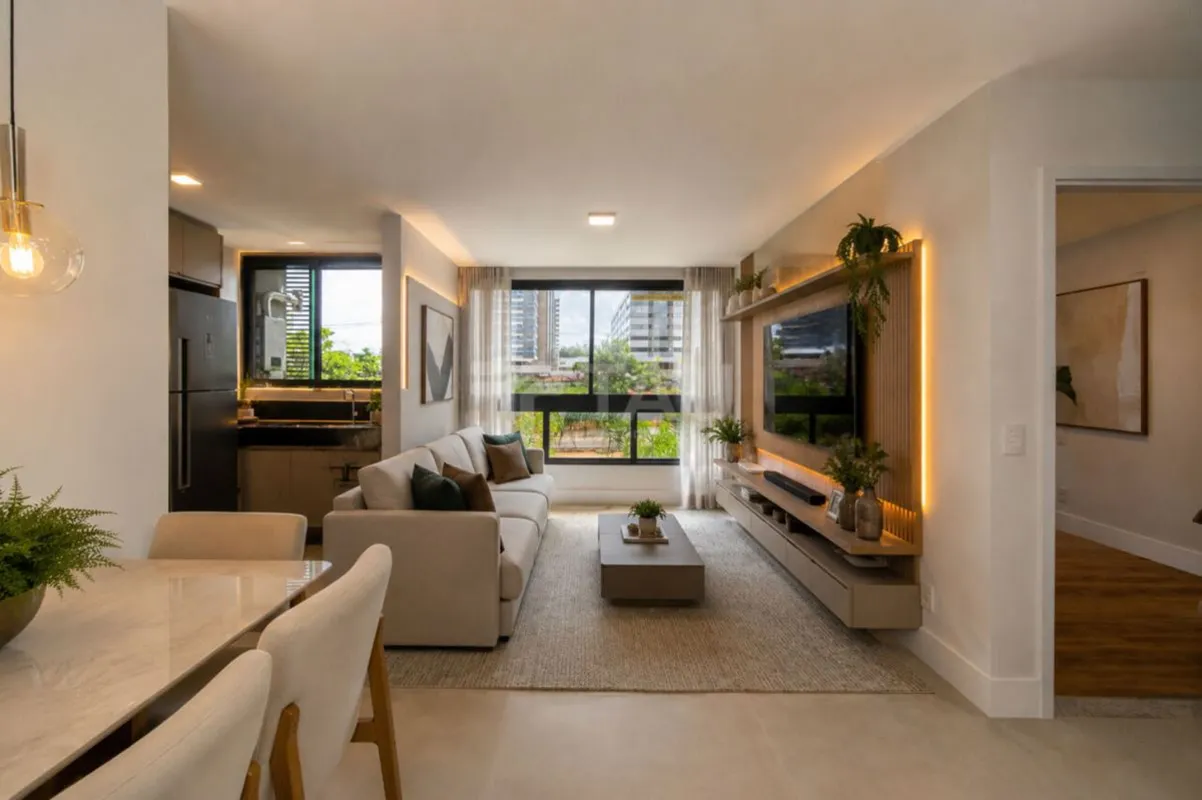 SQNW 105 Bloco K | Reserva Lyber | 2 Quartos | 65m² | 2 Vagas | Lazer CompletoAp...