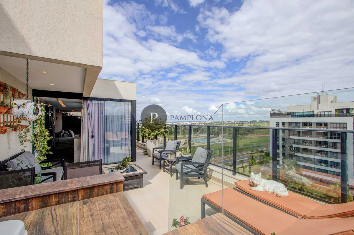 Cobertura Privativa | 237m² | Vista Permanente p/ Parque Burle Marx | 3 VagasCob...