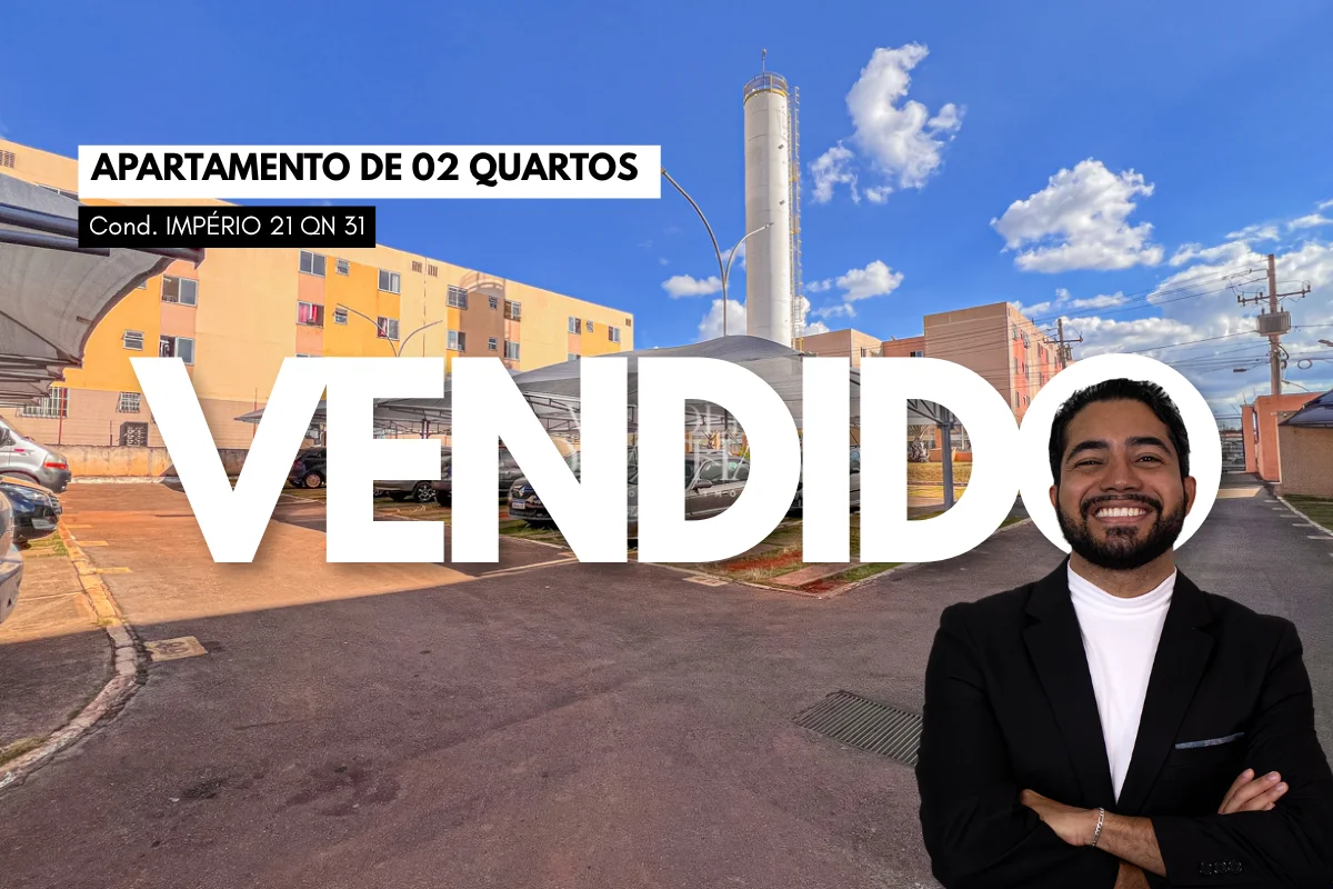 VENDO ÁGIO APARTAMENTO DE 02 QUARTOS – RIACHO FUNDO 2DETALHES DO APARTAMENTO:• C...