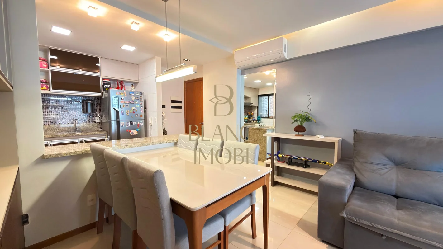 Apartamento reformado à venda em Águas Claras Sul | 73 m² | 3 quartos + escritór...