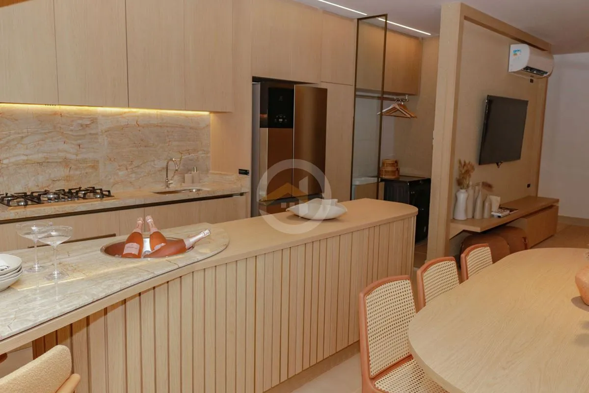 Apartamento padrão na planta com 2 Quartos , 1 suíte com 65,28 m2, planta modern...