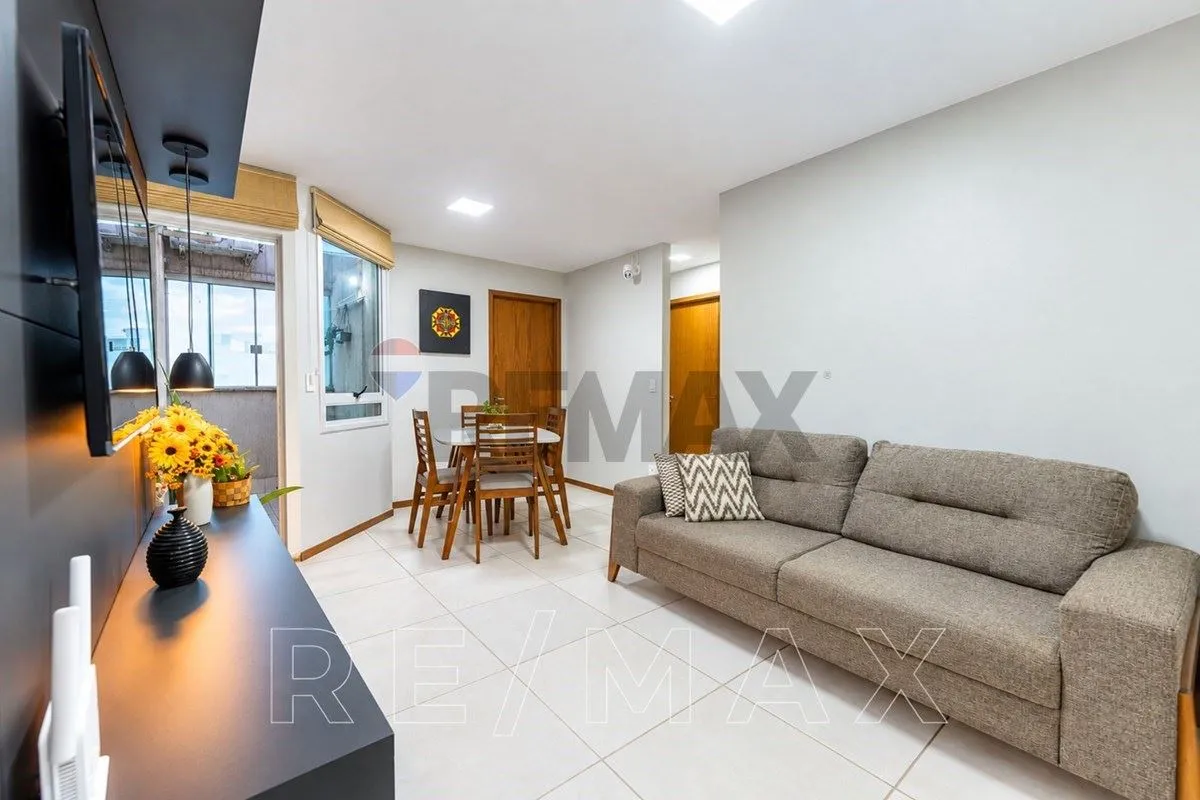 Apartamento Gama 3 Quartos sendo 1 Suíte | Varanda interna | 2 Vagas | Área de L...