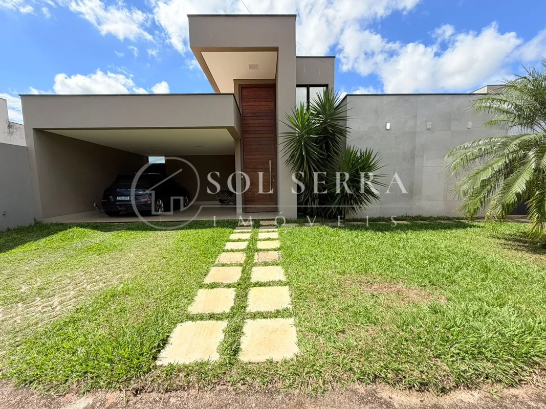 Casa Moderna à Venda no Condomínio Minichácaras – Jardim Botânico?? Próxima ao L...