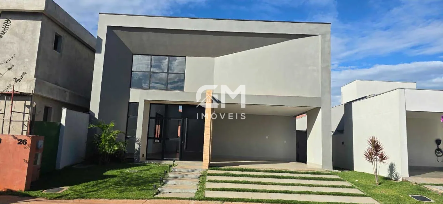 GM IMÓVEIS VENDE CASA RECÉM CONSTRUÍDA NO CONDOMINIO LE JARDINCondomínio le jard...