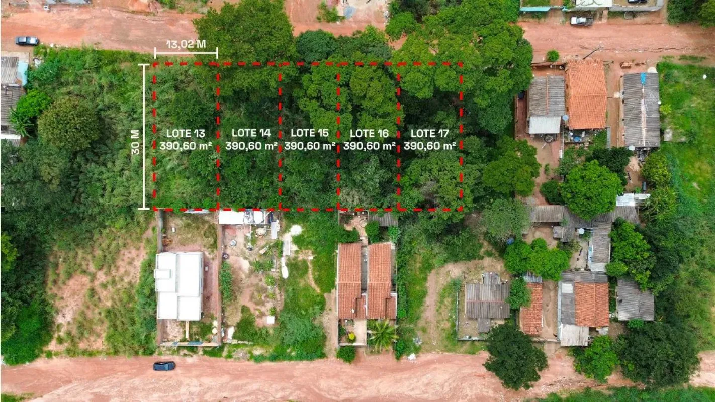 LOTES NO JARDIM BURITI SERENO À VENDACaracterísticas do imóvel:- Área total: 390...