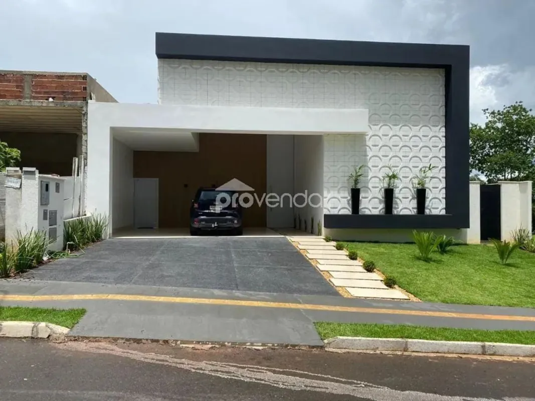 Casa térrea, com projeto arquitetônico moderno e exclusivo, localizada em um ter...