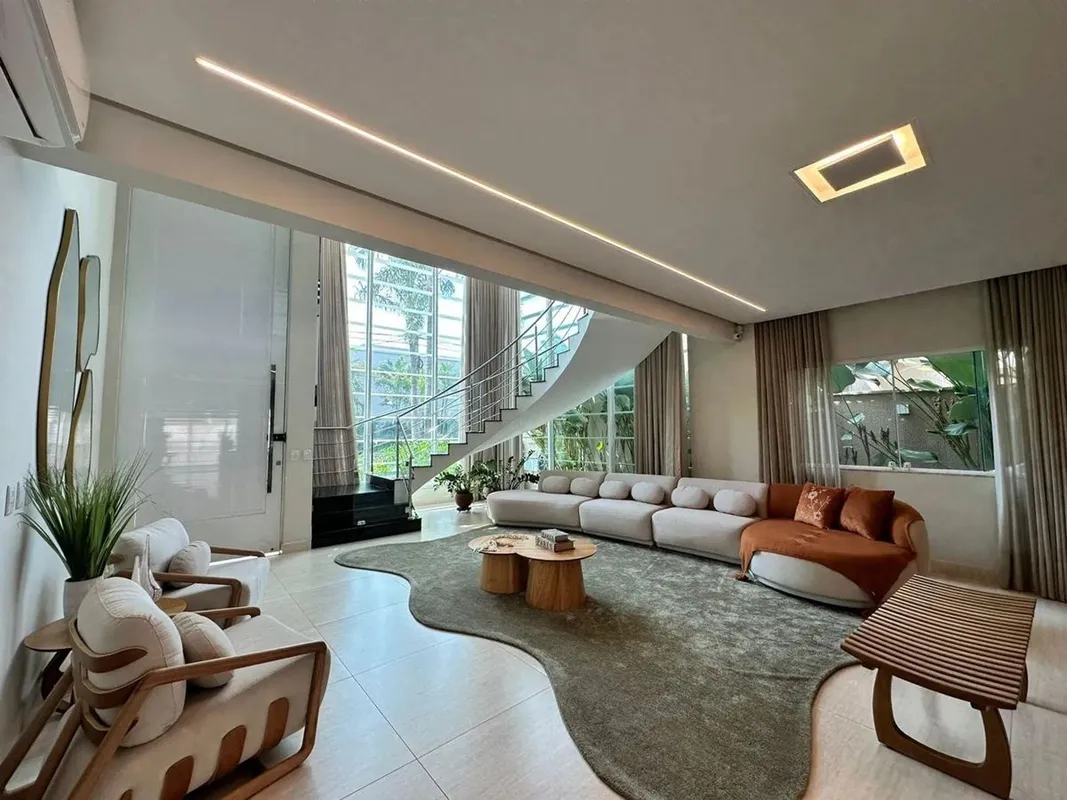 Sobrado Jardins Mônaco Retrofit em 2024 Terreno com 434 m² Área construída 366 m...