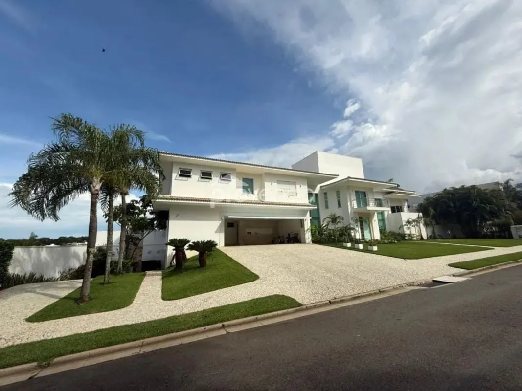 Residência de Luxo com Vista para o Lago do Alphaville Flamboyant Club ? Exclusi...