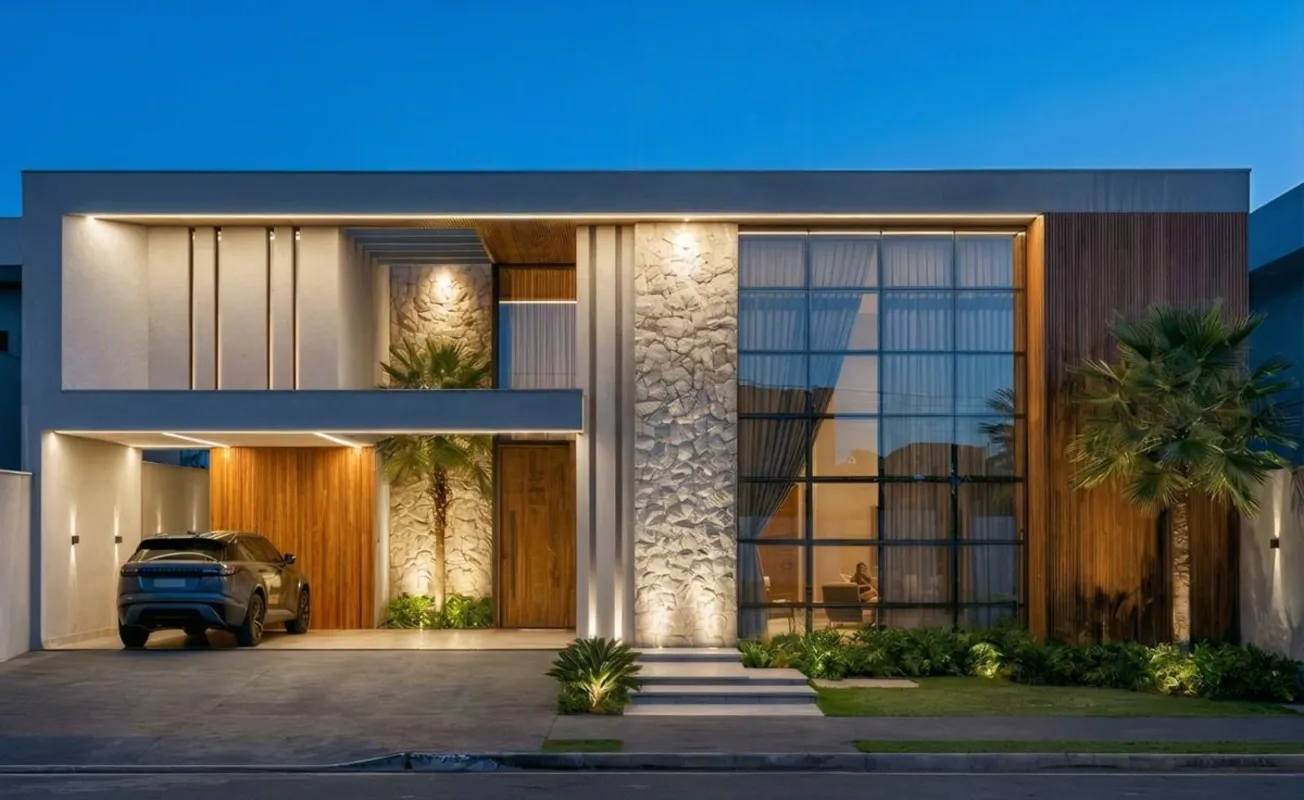 Casa no belvedere.Terreno 540 metrosÁrea construída 262,95 metrosSala de tv, áre...
