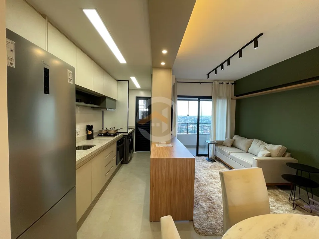 Apartamento 2 quartos, MOBILIADO e DECORADO no Setor Sudoeste. Com varanda. Anda...