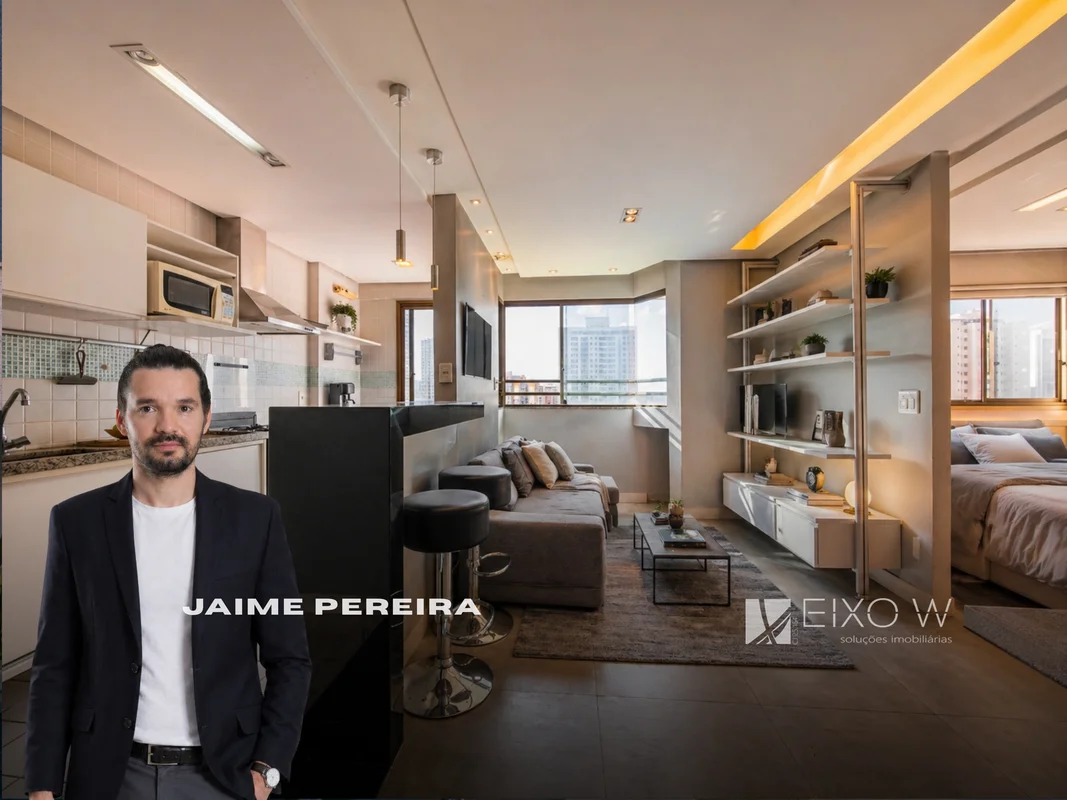 Rua das Pitangueiras, ao lado da estação Arniqueiras. Este apartamento de 1 quar...