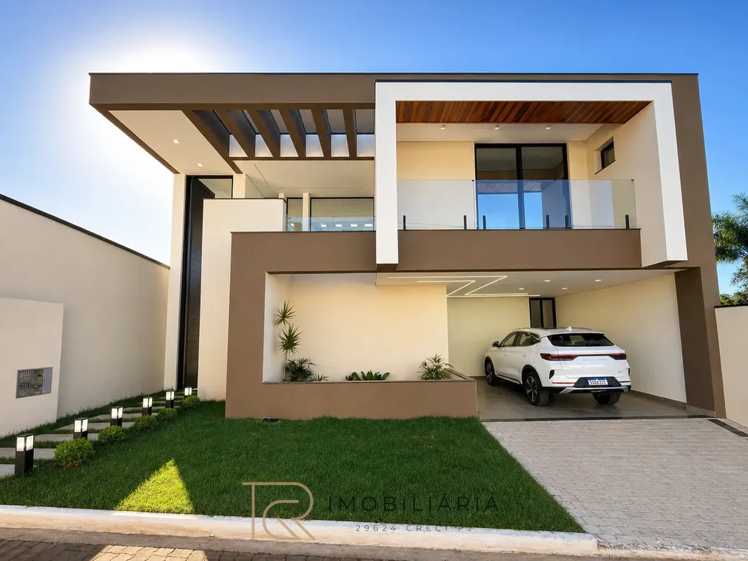TRG Imobiliária VENDE !Sobrado moderno e de alto padrão em Vicente Pires, trecho...