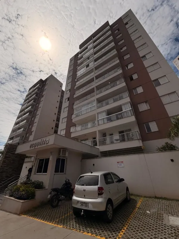 Apartamento com 2 quartos senso 1 suíte, sala, sacada, banheiro social, cozinha ...
