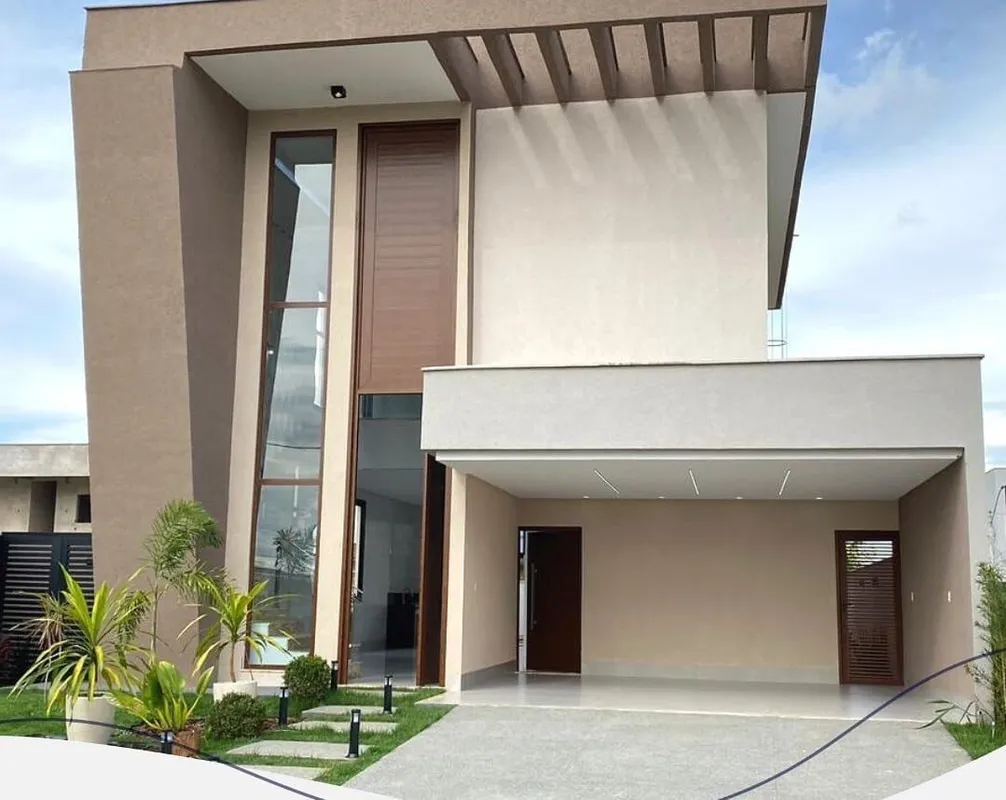 Residência sofisticada com 248 m², projetada para oferecer conforto, segurança e...