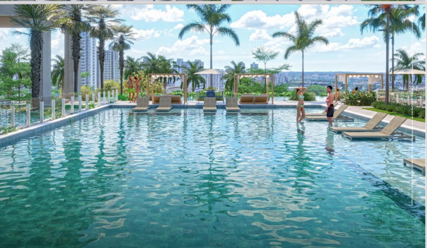 VIVO ÁGUAS CLARAS RESORT cobertura linear - unidade 1604 - BÁrea privativa 130,2...