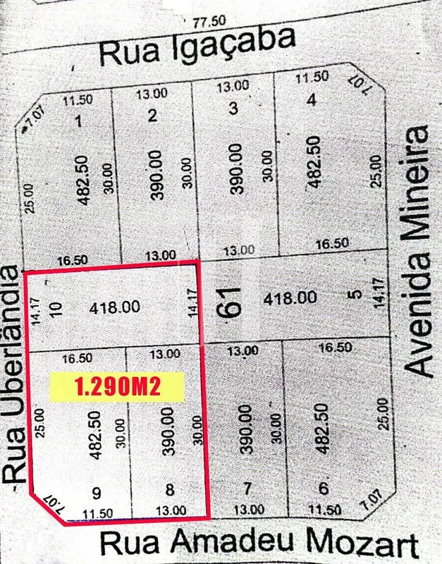 Área comercial com 1.290,50 m², localizada em ponto estratégico e com frente par...