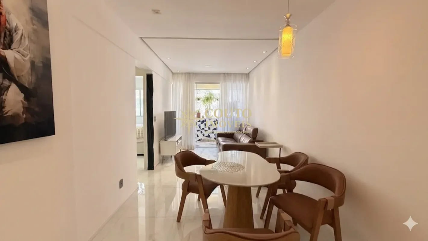 Apartamento 3 Quartos Reformado, 2 Suítes com Varanda, Nascente – Residencial Sa...