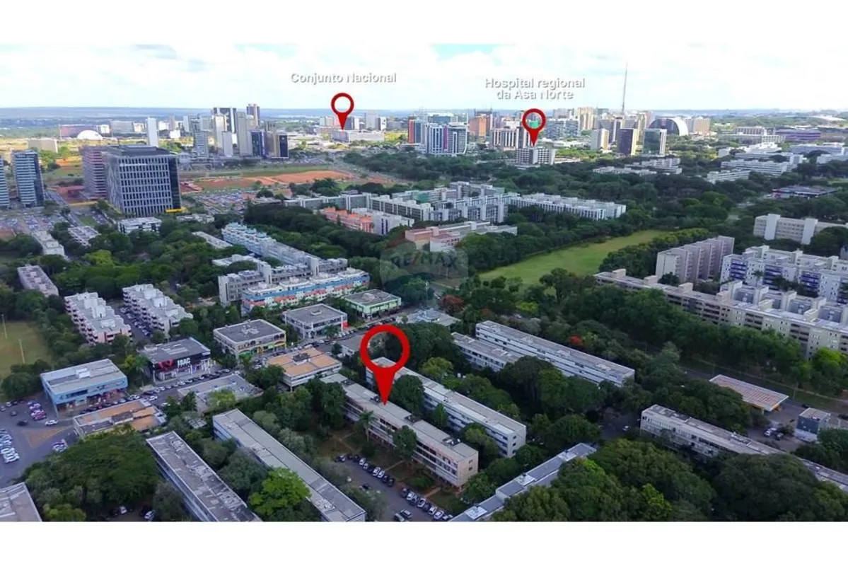 Localização privilegiada em uma das quadras mais desejadas da Asa Norte próximo ...
