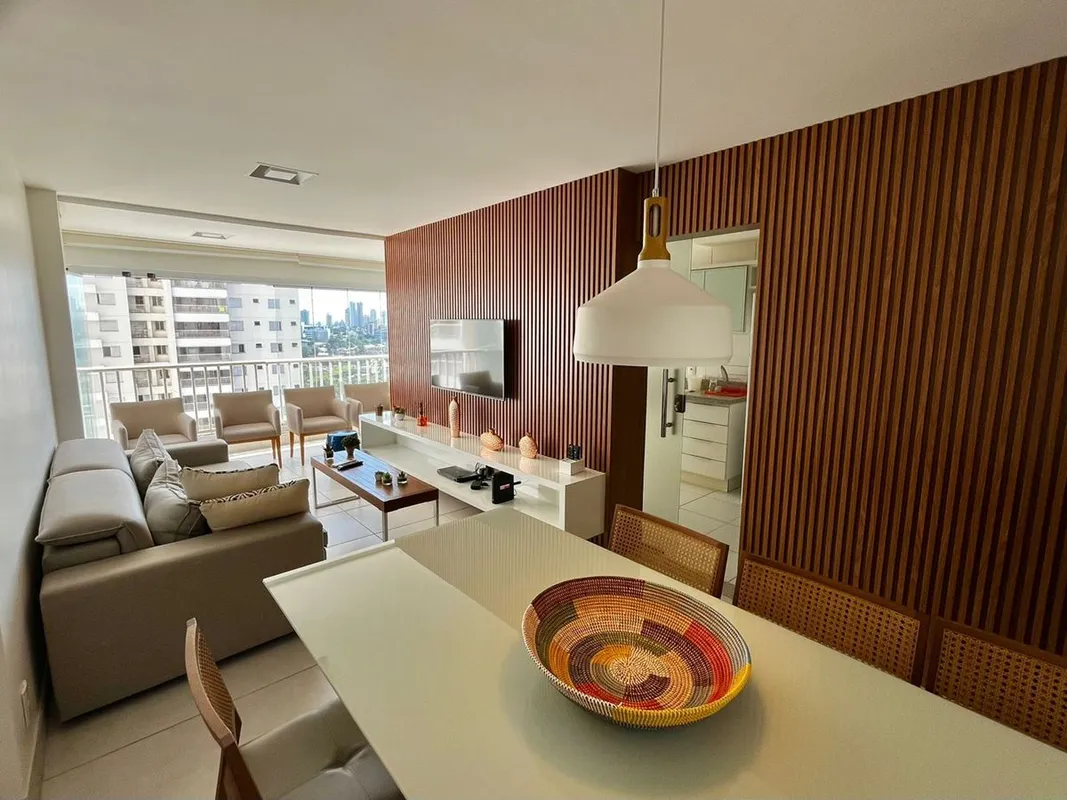 Apartamento Flampark | Jardim Goiás MOBILIADO 88m3Q sendo 1 suíte 2 banheiros Va...
