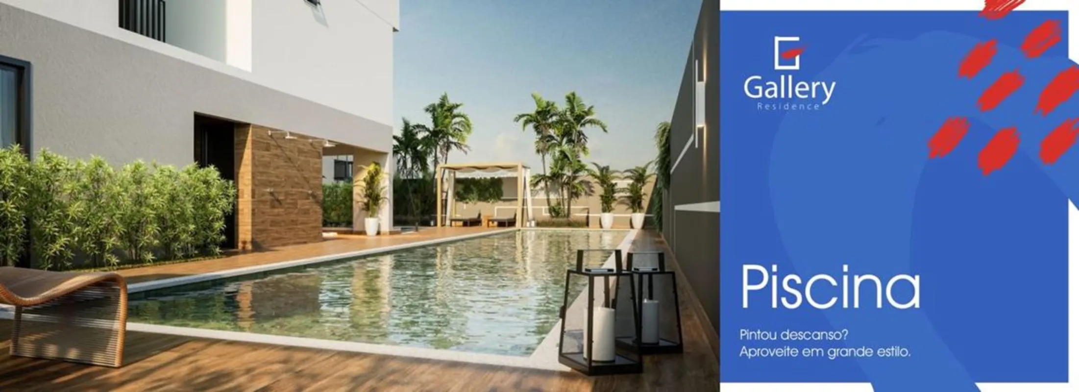 Gallery Residence, ao lado do shopping Cerrado de 60 m² com 2 quartos, sendo 1 s...