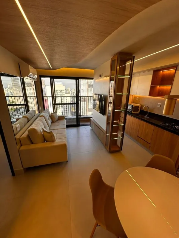 Apartamento para Aluguel - HUB Compact Life - Setor Bueno - GoiâniaViva com conf...