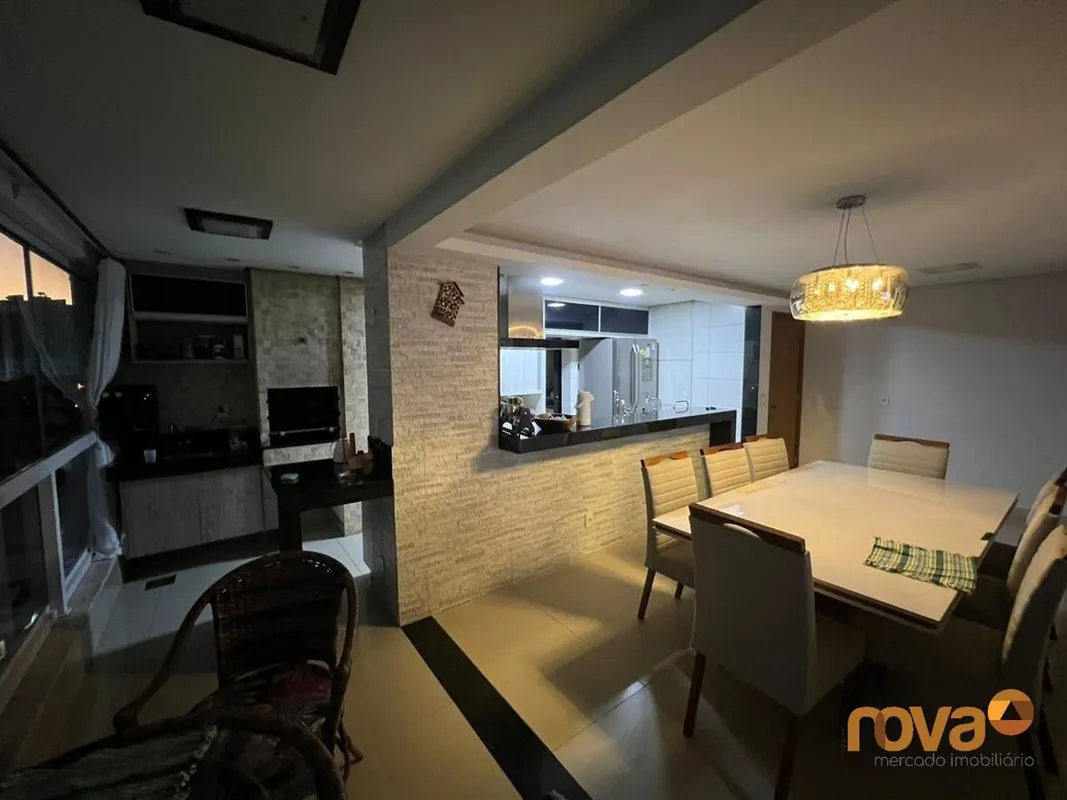 Apartamento com 3 quartos 3 suites no Eldorado, Varanda com churrasqueira a carv...