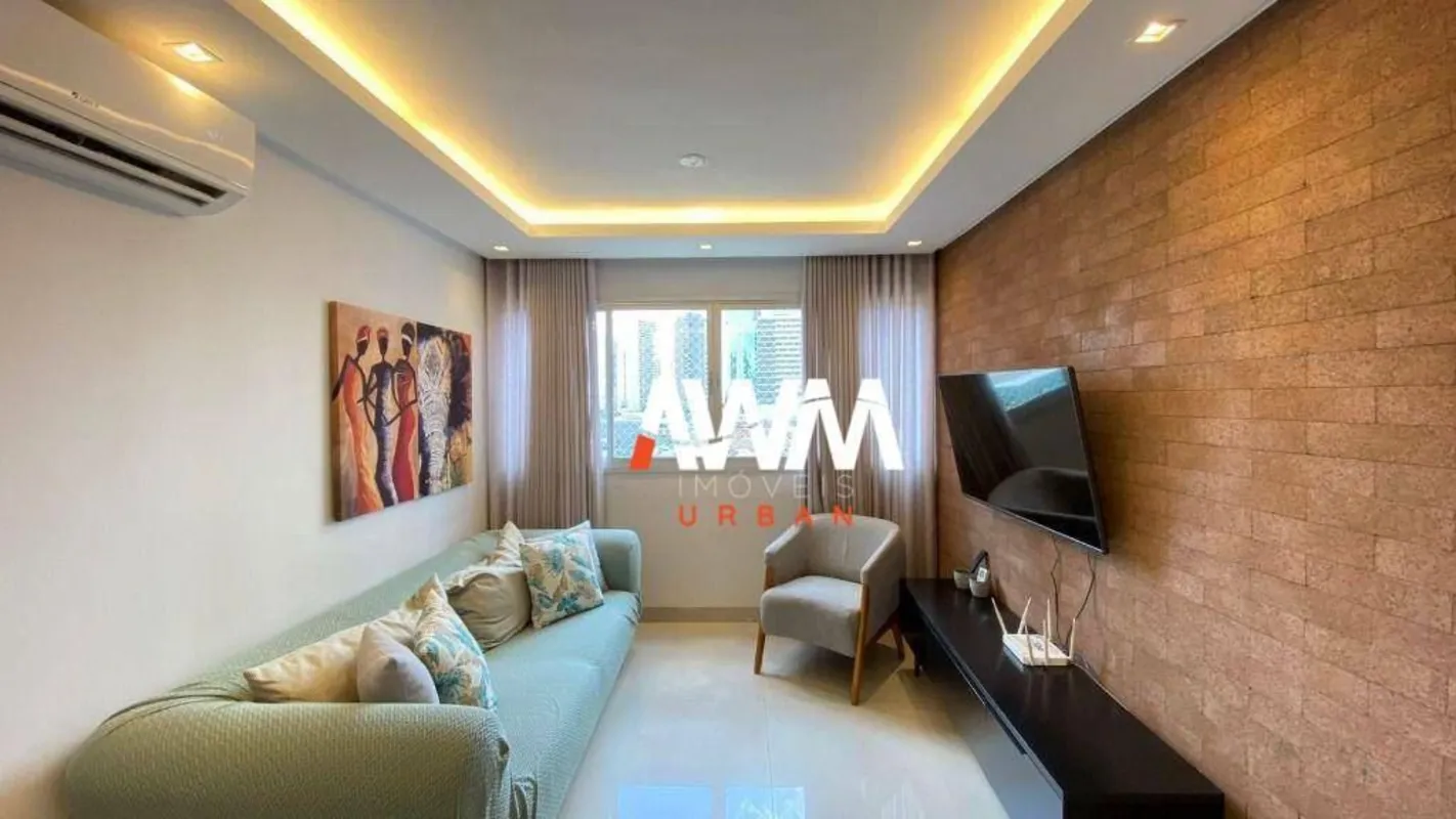 Apartamento a venda no Edifício Gemini com 65m²Sendo uma sala para 2 ambientes, ...