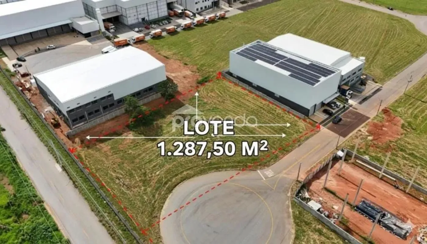 Lote Comercial 1.287,50 m² All Park Polo Empresarial Aparecida de GoiâniaÁrea es...