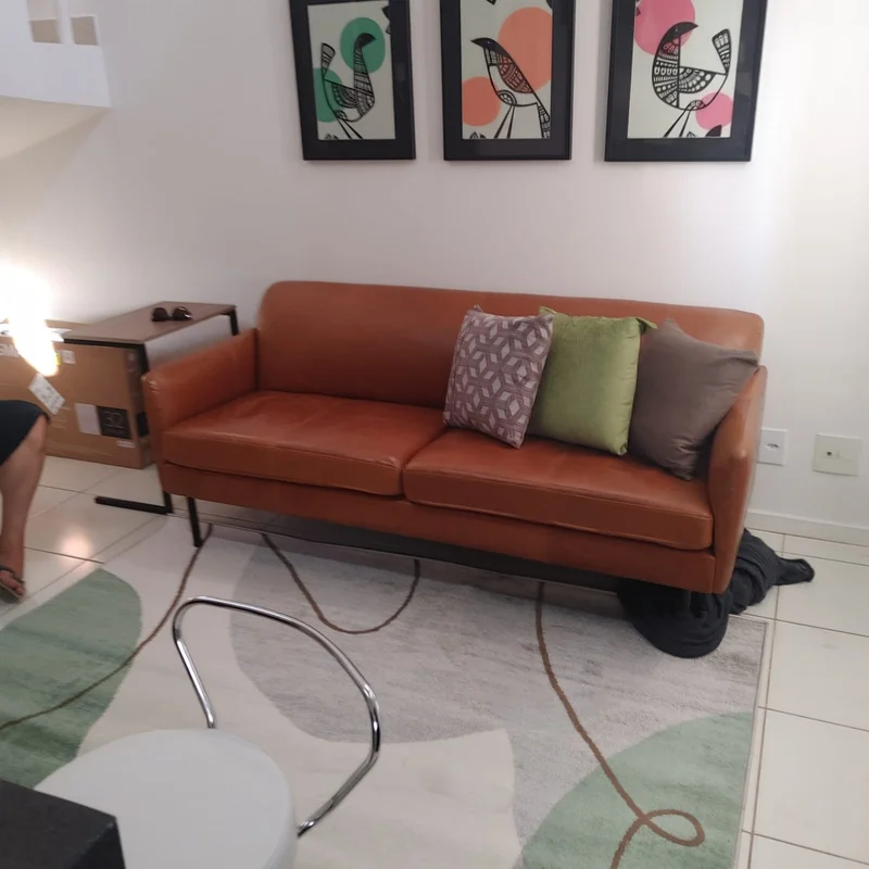 Apartamento de 1 suíte, mobiliado e decorada no Condomínio Bellagio.- Sala integ...