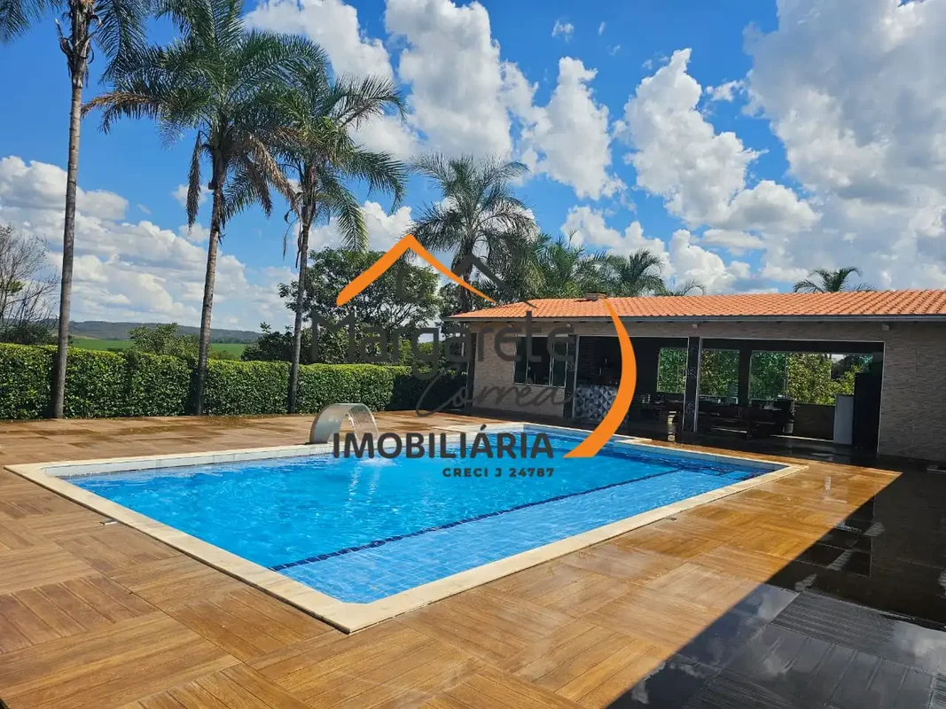 Imobiliária Margarete Corrêa vende Chácara no Condomínio Mansões Park.VENDO OU T...