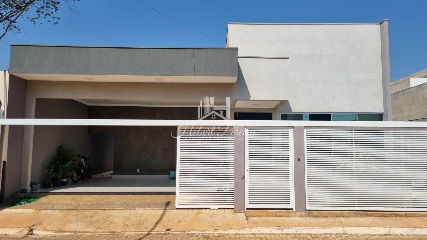 HP VENDE: Casa Moderna Com 3 Quartos 1 Suíte em Condomínio Fechado SobradinhoNÃO...