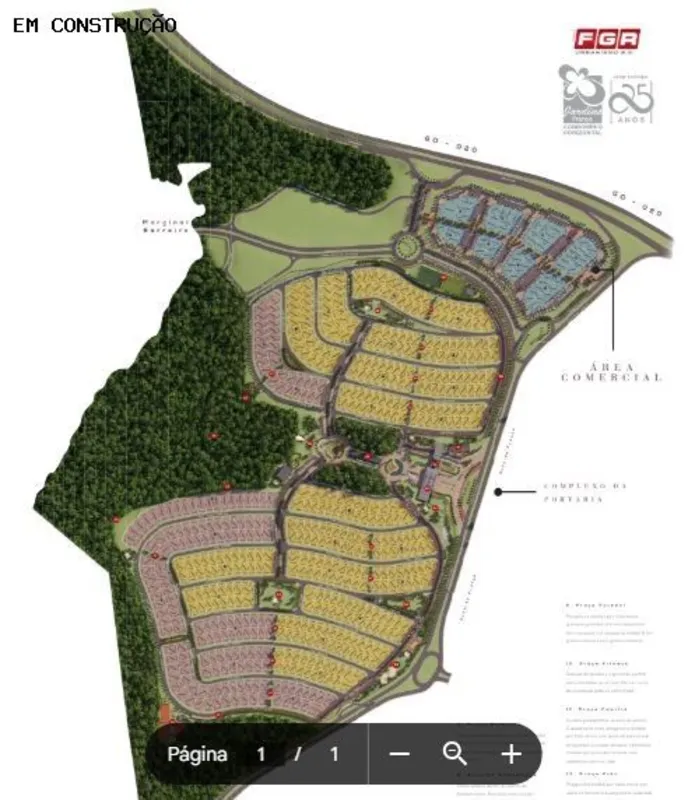 LOTE JARDINS FRANÇA Rua Pomerol qd 28 lt 21 Área: 503,30 QUITADOCorretor anuncia...