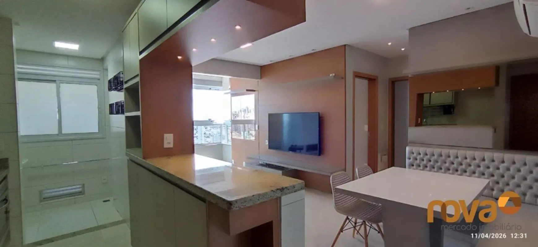 Apartamento a venda no residencial Gran Universitário com 2 quartos sendo 1 suít...