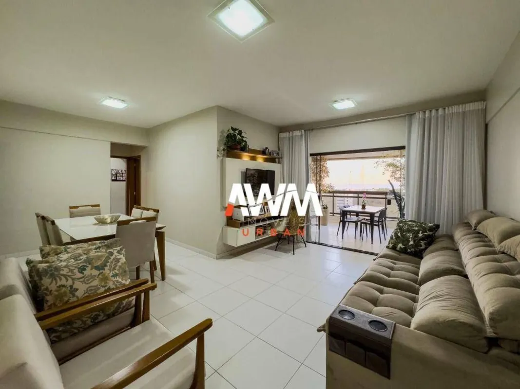 Apartamento 3 suítes no Bueno | 113 m² | 2 vagas gaveta + escaninho | Setor Buen...